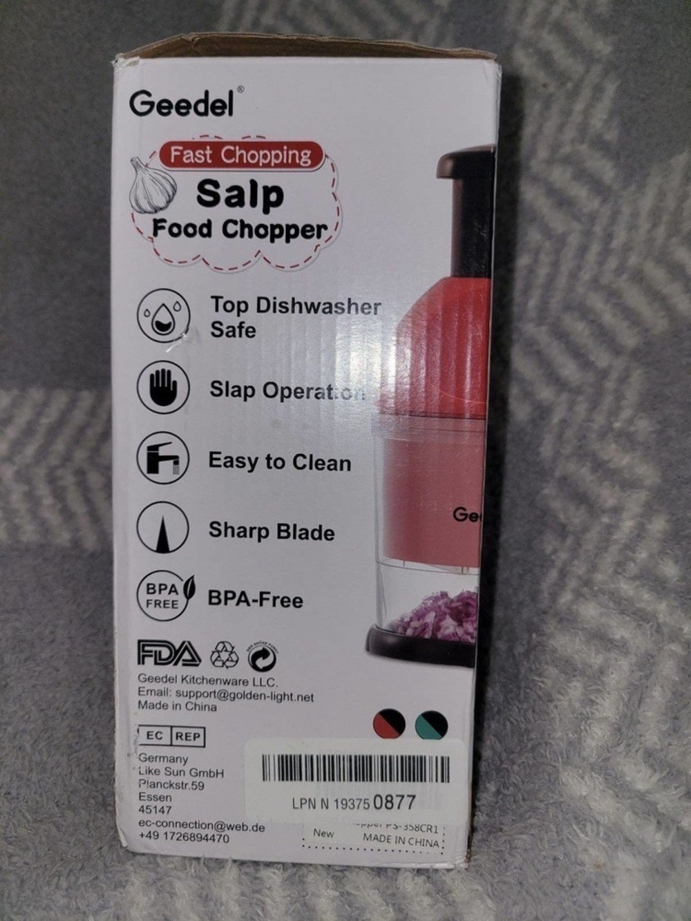 Food chopper - Picture 3 of 3